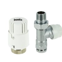 BONFIX radiatorventiel 15mm x 1/2inch