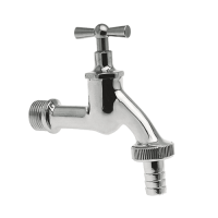 BONFIX sanitaire tapkraan verchroomd met slangkoppeling 1/2inch R