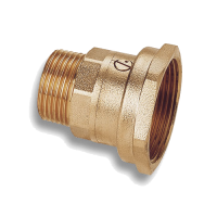 Energyby pompkoppeling met keerklep 1 1/2inch binnendraad x 3/4inch buitendraad