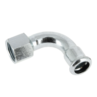 BONFIX press C-staal bocht binnendraad 90 graden 3/4inch x 22mm