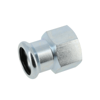 BONFIX press C-staal schroefbus 22mm x 1/2inch FR[