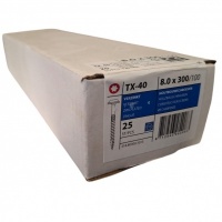 Tellerkopschroeven 8.0 x 300 deeldraad - 25 stuks