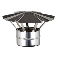 Flexibel rookkanaal Ø150 - regenkap