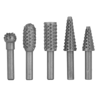 GEKO Wood Rasp Set 5 pieces 15 mm, HEX – 10,000 RPM