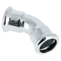BONFIX press fitting galvanized steel elbow 45 degrees 22mm FF