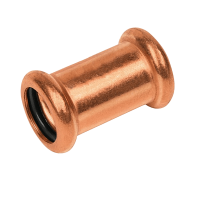 BONFIX press fitting red copper straight coupling 28mm FF