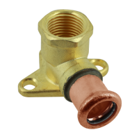 BONFIX press RK muurplaat 12mm x 1/2inch FRp