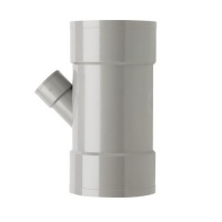 Martens PVC 110mm x 40mm T-stuk 45 graden