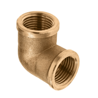 BONFIX messing draadfitting knie / bocht binnendraad 1 1/4inch RpRp