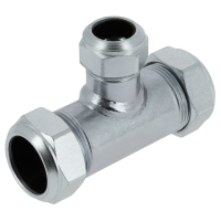 BONFIX C-staal knelfitting T-stuk verlopend 109 - 28mm x 22mm x 22mm FFF