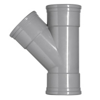 Martens PVC 110mm x 50mm T-stuk 45 graden