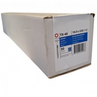 Tellerkopschroeven 10.0 x 220 deeldraad - 50 stuks