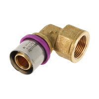 Bonfix Alu press brass fitting elbow 26mm x 3/4 FRp