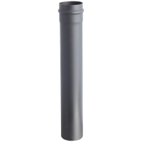 SPKP pellet 80 – pelletkachel rookkanaal zwart 1000mm diameter Ø80mm