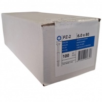 Slagpluggen 6.0 x 80 - 100 stuks