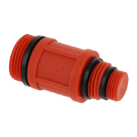 BONFIX universele kunststof afdekstop rood