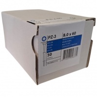 Slagpluggen 8.0 x 60 - 50 stuks