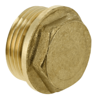 BONFIX messing draadfitting plug met zeskant 3/4inch R