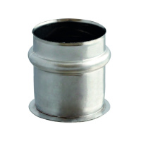 SKS-X 130 – enkelwandig rookkanaal rvs condensatiedop diameter Ø130