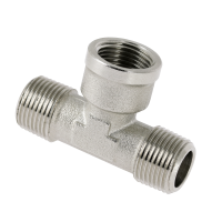 BONFIX messing vertind draadfitting T-stuk 3/8inch RRpR