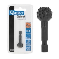 GEKO Wood Rasp, Spherical, 15 mm, HEX – 10,000 RPM