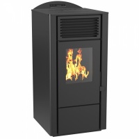 Punto Fuoco Lory 8kW zwart