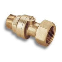 EnergyBy terugslagklep FM met losse moer en bypass mechanisme – DN20 (3/4inch)