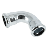 BONFIX press C-staal bocht 90 graden 42mm FF
