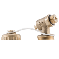 EnergyBy - aftapper 1/4inch met aansluiting 3/4inch buitendraad (geschikt vulslangen)