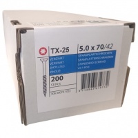 Chipboard screws 5.0 x 70 partial thread