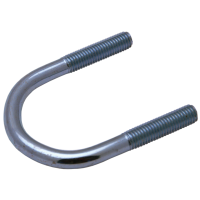 U-beugels rond DIN3570 DN15 M10x65x33x35 ijzer gegalvaniseerd