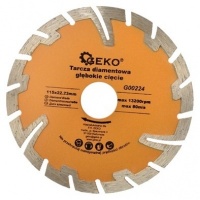 Diamantschijf premium voor beton en steen 125 x 8,0 x 22,2 mm - per stuk