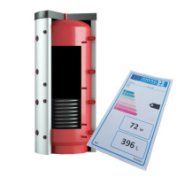 EnergyBy – Buffervat 400 liter met 1 spiraal – Energielabel B