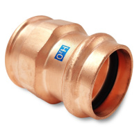 AesPRES Uniko koper persfitting schroefbus 22mm x 1/2inch