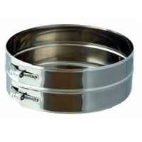 SKS 80 – dubbelwandig rookkanaal klemband Ø140mm hoogte 50mm