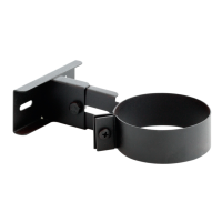 SPKP pellet 100 – pelletkachel rookkanaal muurbeugel verstelbaar diameter Ø100mm