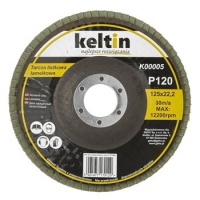 Keltin lamellenschijf 125mm P120 - per stuk
