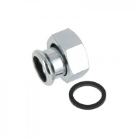 BONFIX press C-staal wartelkoppeling 22mm x 3/4inch FRp