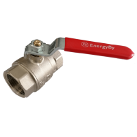 EnergyBy kogelkraan messing 2 x binnendraad 40bar - DN15 (1/2inch)