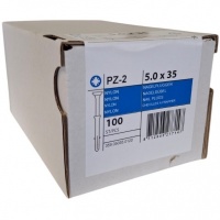 Slagpluggen 5.0 x 35 - 100 stuks