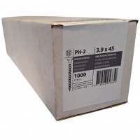 Gipsplaatschroeven 3.9 x 45 grove draad - 1000 stuks