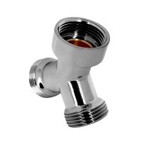 BONFIX messing verchroomd draadfitting Y-stuk 3/4inch RRpR