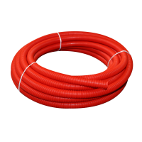 BONFIX Alu-pers - meerlagenbuis losse mantel 16mm x 2mm rood - rol 10m