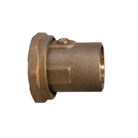 EnergyBy pompkoppeling met geïntegreerde afsluiter 1 1/2inch binnendraad x 1inch binnendraad