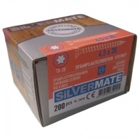 Silvermate chipboard screws 4.5 x 30 full thread