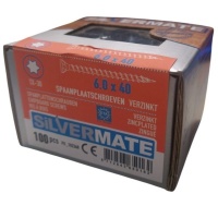 Silvermate chipboard screws 6.0 x 40 full thread