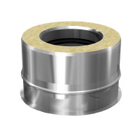 SKS 80 – dubbelwandig rookkanaal rvs condensatiedop diameter Ø80-140mm