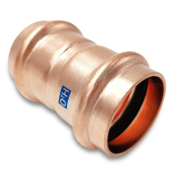 AesPRES Uniko koper persfitting overschuifkoppeling 12mm