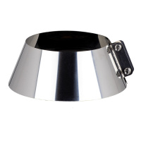 Flexibel rookkanaal Ø150 - stormkraag