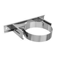 SKS 80 – dubbelwandig rookkanaal bevestigingsbeugel verstelbaar 200 - 300mm